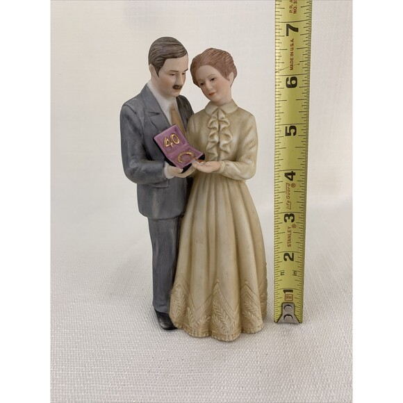 Treasured Memories FORTY YEARS TOGETHER E-3248 Figurine Enesco 1983 AFHX6 - Picture 7 of 7